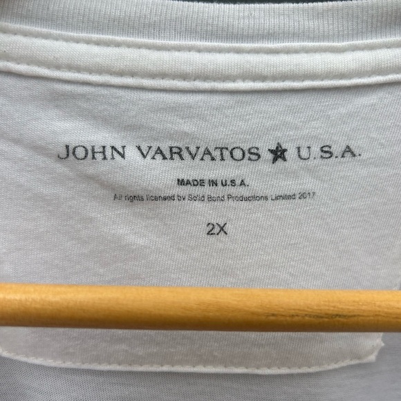John Varvatos Men’s The Jam Tee, size 2X - Picture 5 of 6
